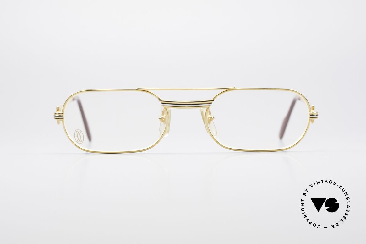 Cartier MUST LC - M Elton John Vintage Brille, MUST: das erste Modell der Lunettes Collection '83, Passend für Herren