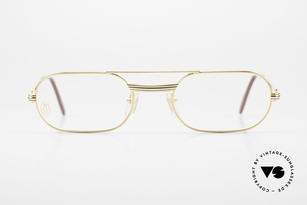 Cartier MUST LC - S Elton John Luxus Fassung, MUST: das erste Modell der Lunettes Collection '83, Passend für Herren