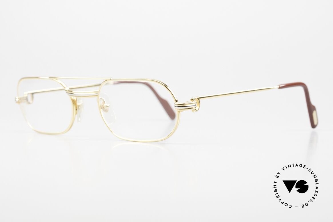 Cartier MUST LC - S Elton John Luxus Fassung, getragen von Elton John (Video "I'm still standing"), Passend für Herren und Damen