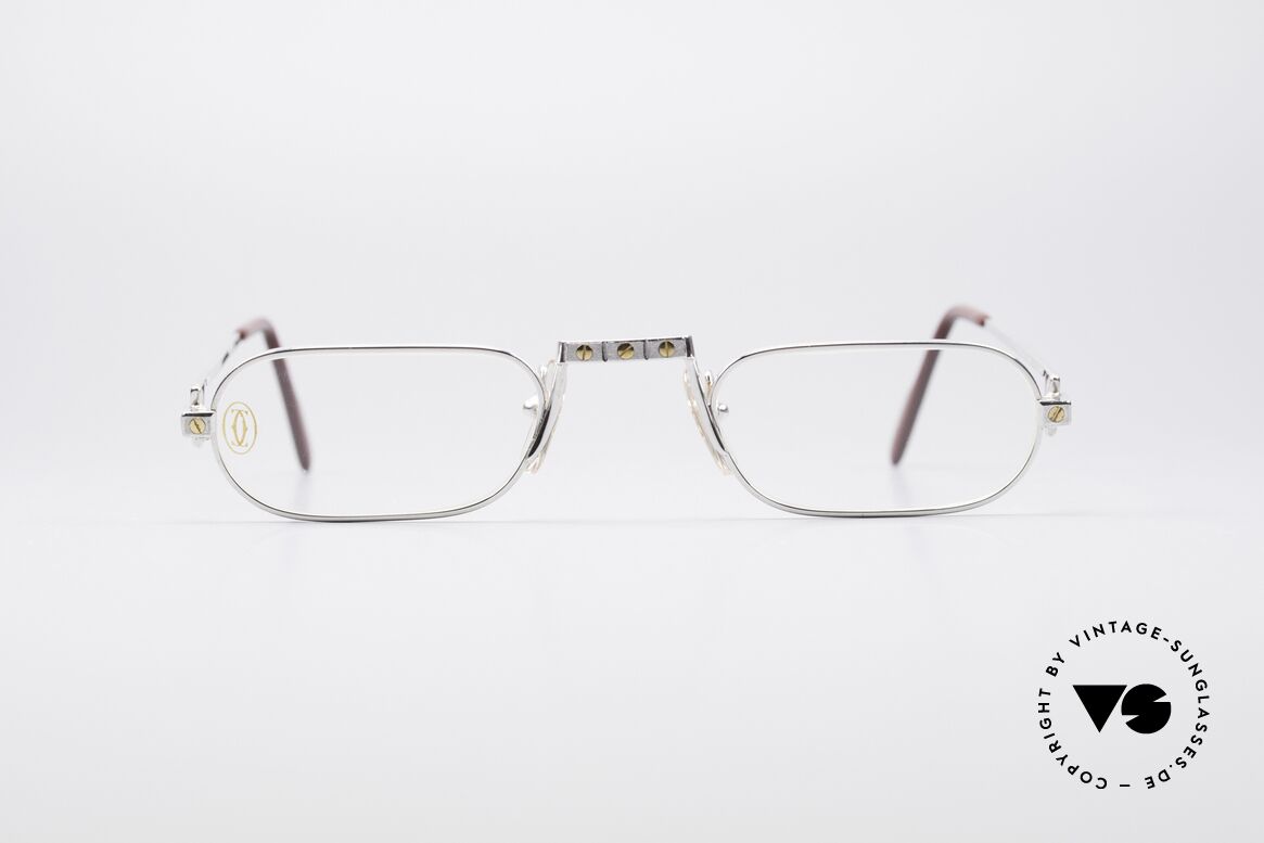 Cartier Demi Lune Santos Special Edition, Demi Lune = die berühmte Luxus-Lesebrille von Cartier, Passend für Herren