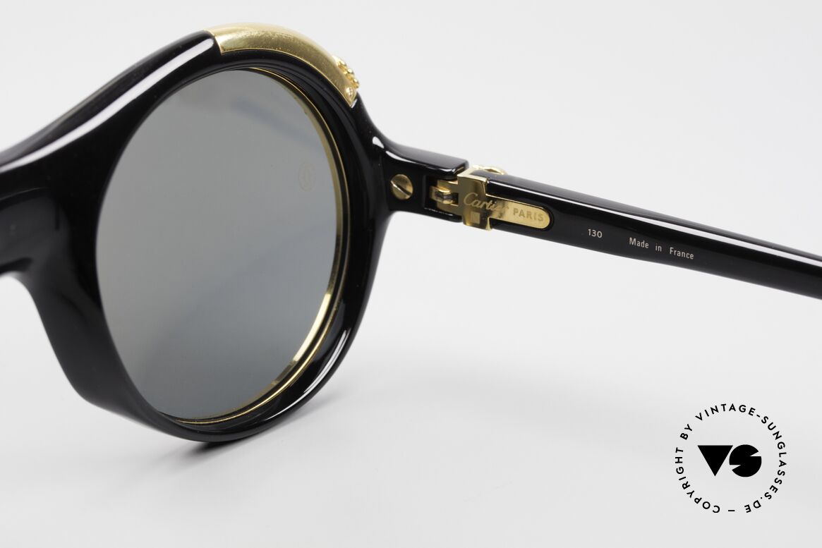 Cartier Diabolo Luxus Promi Sonnenbrille 1991, Größe: medium, Passend für Herren und Damen
