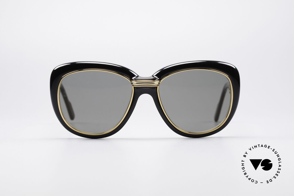 Cartier Conquete Damen Luxus Sonnenbrille, edle, feminine CARTIER vintage Sonnenbrille von 1991, Passend für Damen