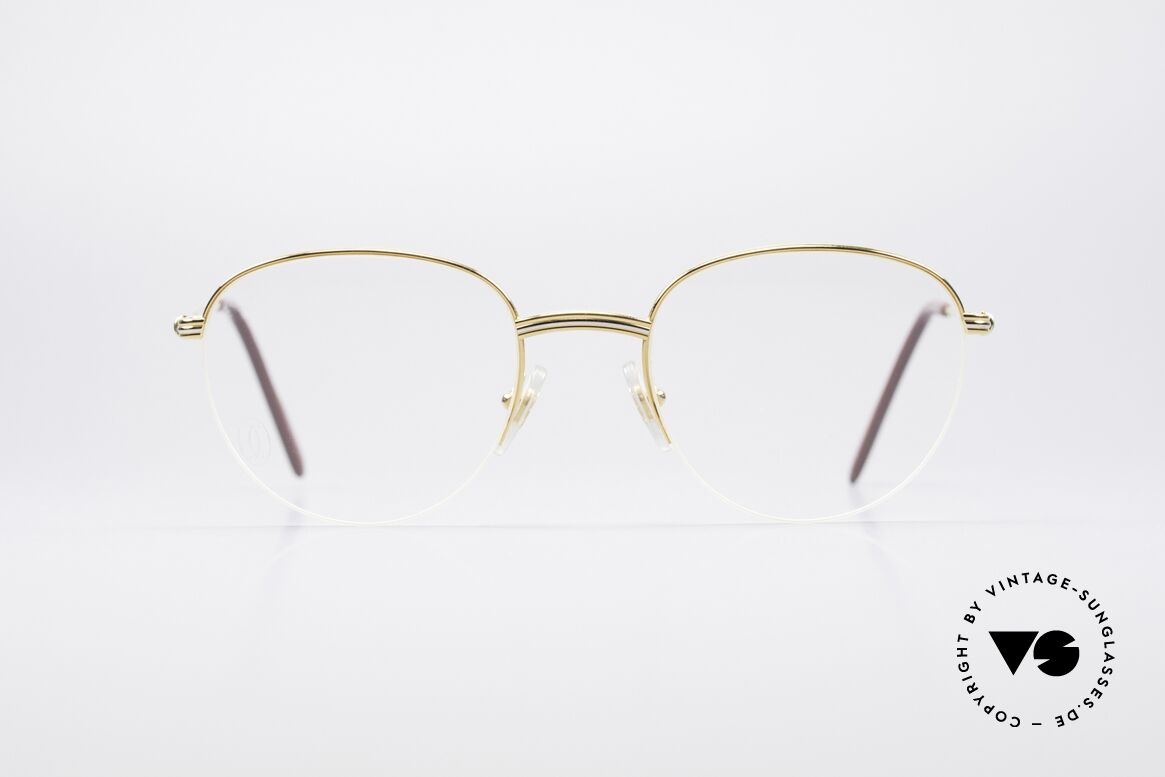 Cartier Colisee Runde Luxus Brillenfassung, rundliche Cartier Brillenfassung in Größe 51°20, Passend für Herren und Damen