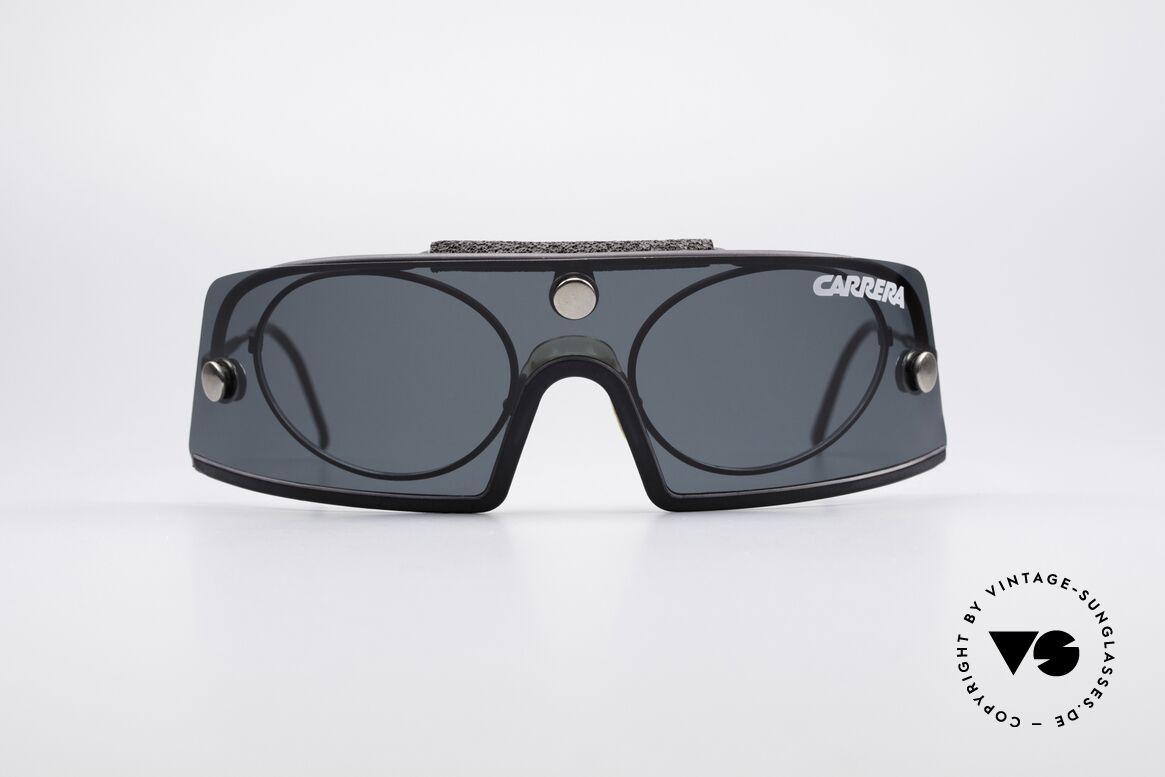 Carrera 5505 Ski und Sport Sonnenbrille, geniale Carrera Skibrille & Sportsonnenbrille von 1996, Passend für Herren und Damen