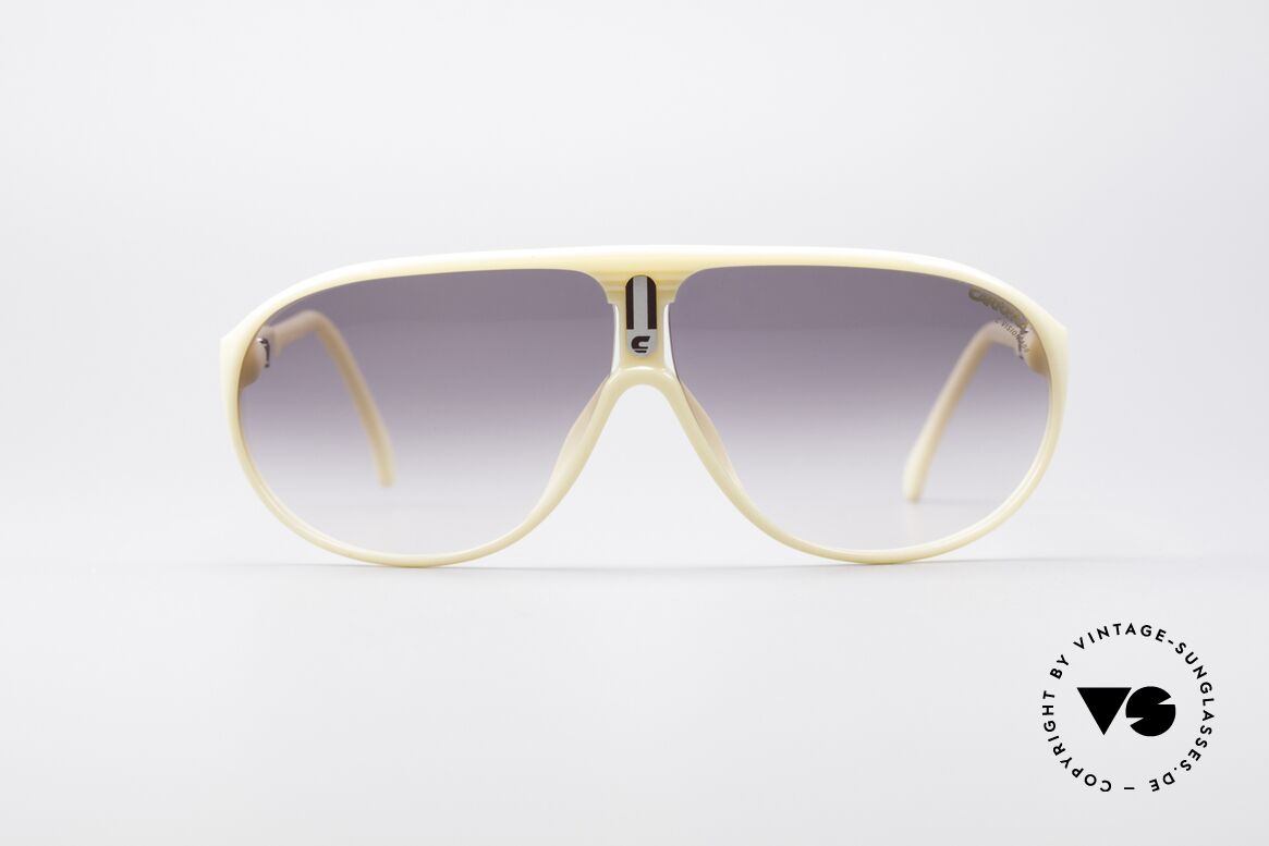 Carrera 5412 80er Optyl Sportbrille, einfach geniale 80er vintage Sonnenbrille von Carrera, Passend für Herren und Damen