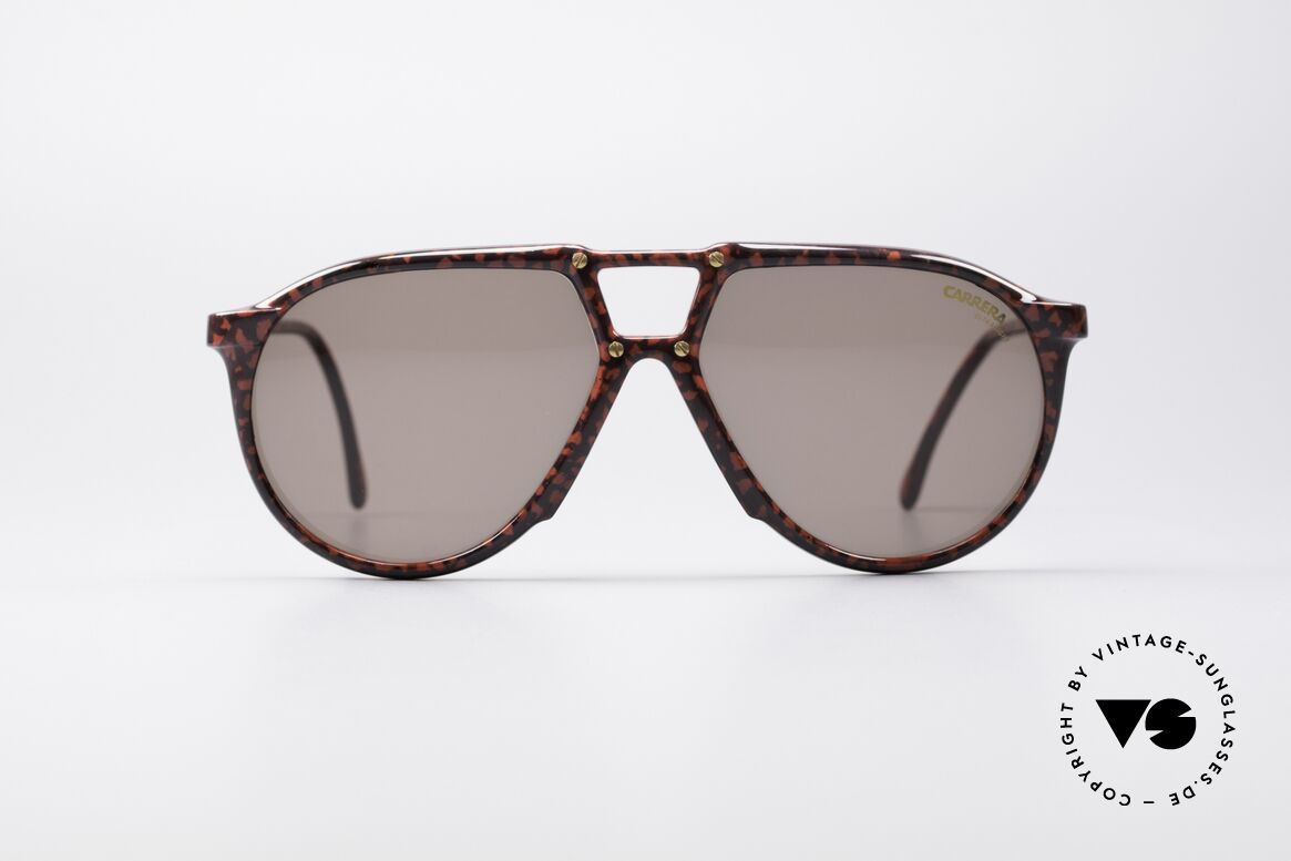 Carrera 5434 80er Optyl Sonnenbrille, sportlich elegante 80er Jahre CARRERA Aviator-Form, Passend für Herren und Damen