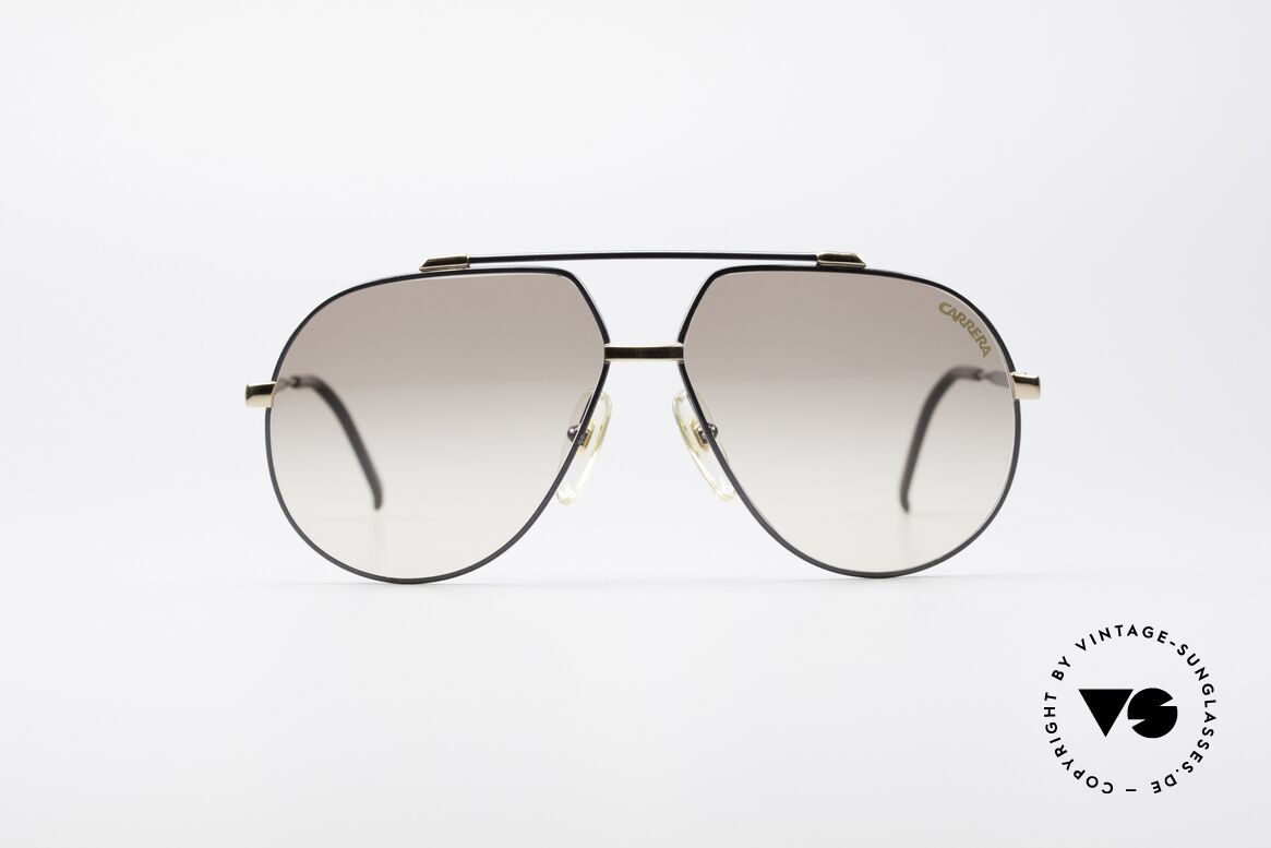 Carrera 5369 90er Herren Sonnenbrille, vintage Sonnenbrille von Carrera mit Doppelsteg, Passend für Herren