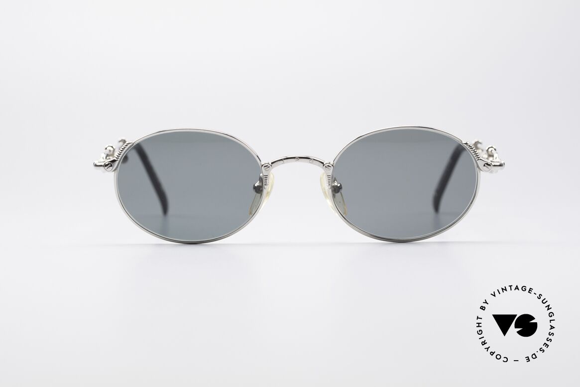 Jean Paul Gaultier 55-4178 Ovale Vintage Brille, einzigartige Jean Paul GAULTIER Designer-Sonnenbrille, Passend für Herren und Damen