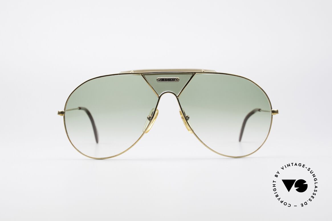 Alpina TR4 Miami Vice Sonnenbrille, legendäre Alpina 80er Sonnenbrille in Tropfenform, Passend für Herren
