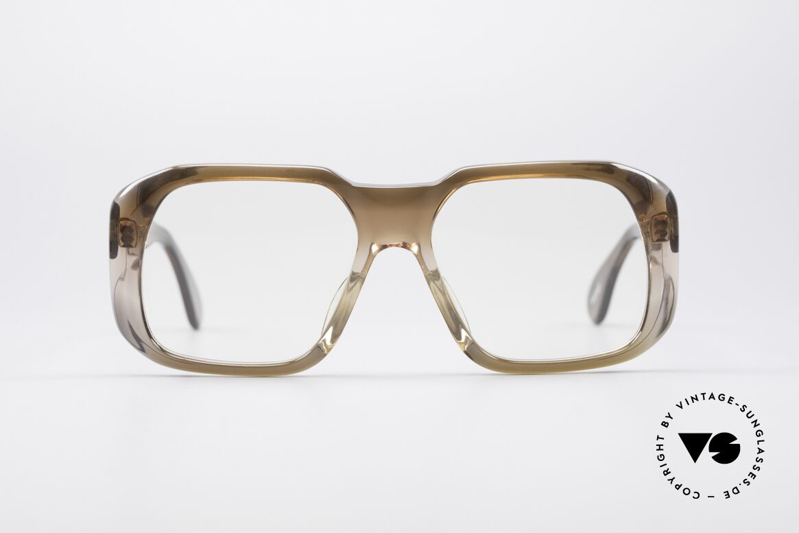 Marwitz 4025 Old School 80er Brille, vintage MARWITZ Brillenfassung aus der 'Portrait'-Serie, Passend für Herren