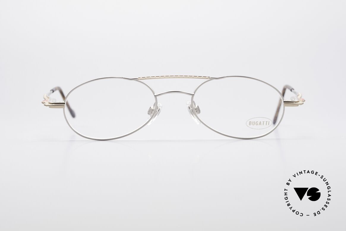 Bugatti 22939 90er Herren Luxusbrille, sehr elegante vintage BUGATTI Brillenfassung, Passend für Herren