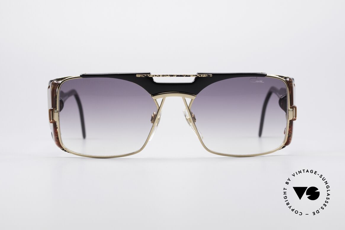 Cazal 963 Echt Vintage Old School Brille, extravagante VINTAGE CAZAL Designer-Sonnenbrille, Passend für Herren und Damen