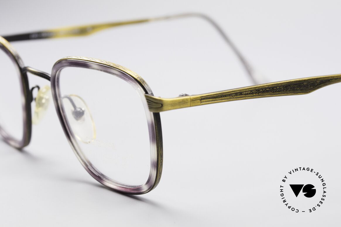 ProDesign Denmark Club 88A Vintage Brille, tolle Farbkombination (violett havanna / messing), Passend für Herren