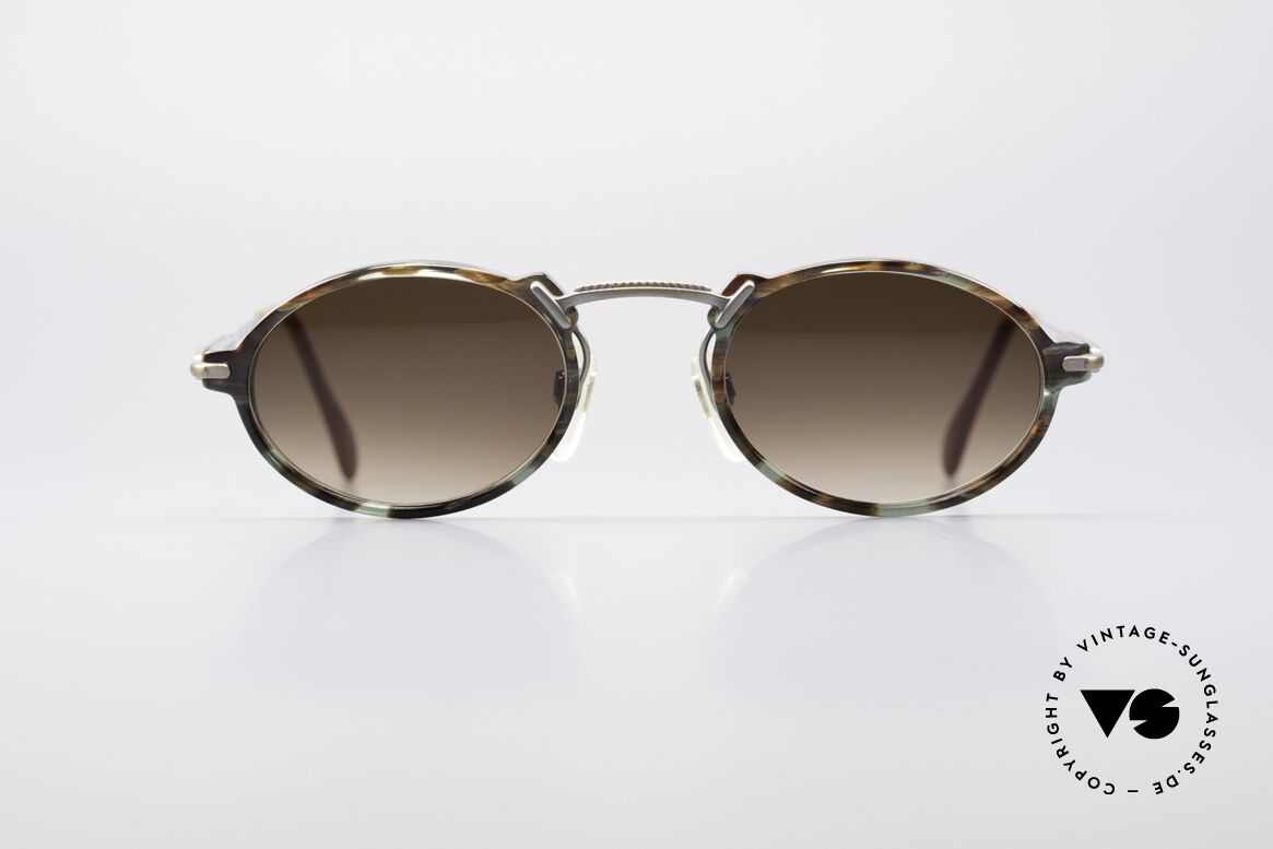 Davidoff 9215 Kleine Ovale Vintage Brille, edle vintage 1990er Herren-Sonnenbrille von DAVIDOFF, Passend für Herren