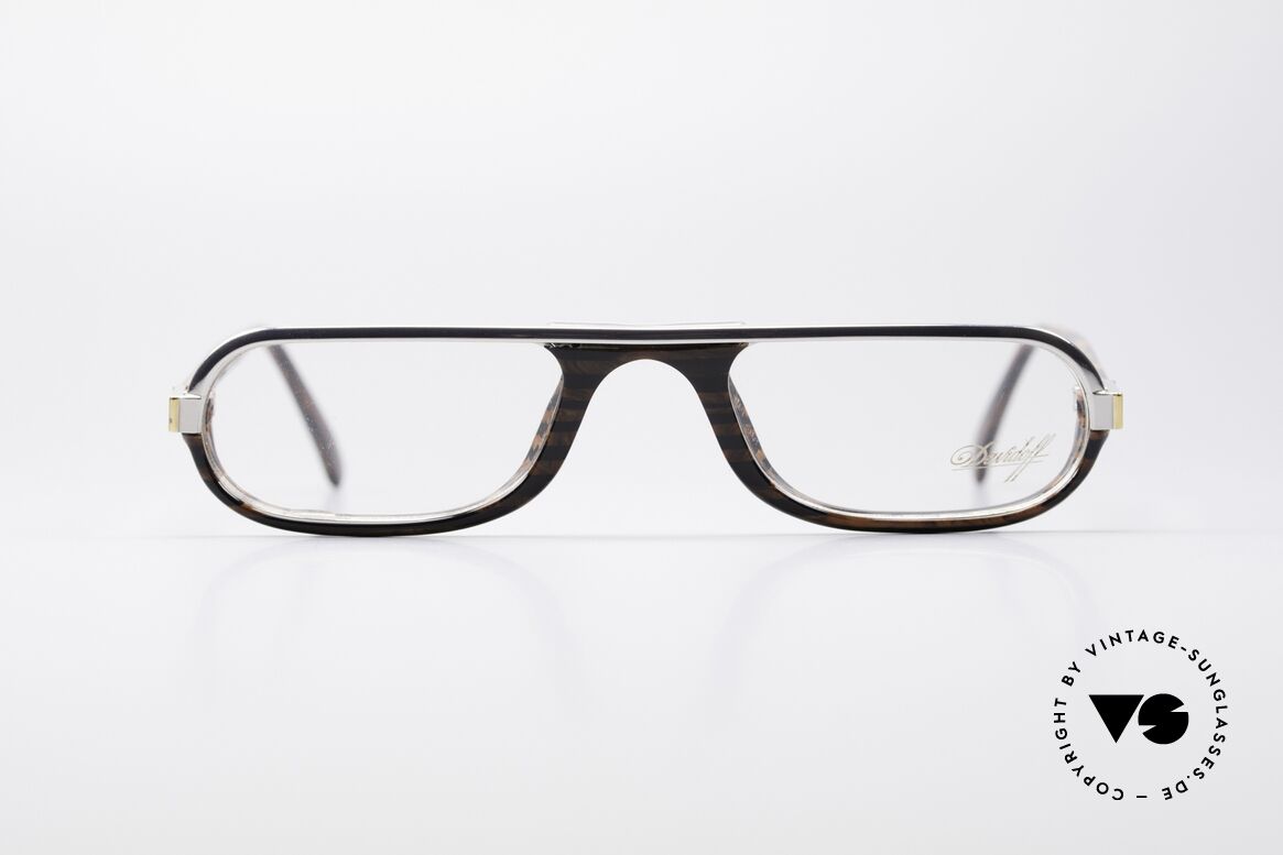 Davidoff 302 Herren Vintage Lesebrille, edle DAVIDOFF VINTAGE Designer-Lesebrille der 1990er, Passend für Herren