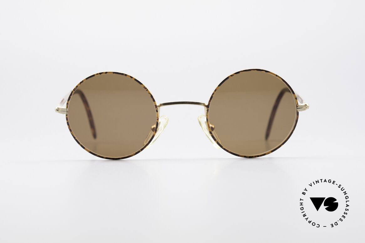 John Lennon - Revolution Kleine Runde Vintage Brille, original 'JOHN LENNON COLLECTION' Sonnenbrille, Passend für Herren und Damen