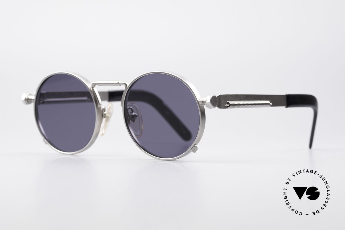 Jean Paul Gaultier 56-8171 Steampunk Vintage Brille, meistgesuchte JPG Designersonnenbrille, weltweit!, Passend für Herren und Damen