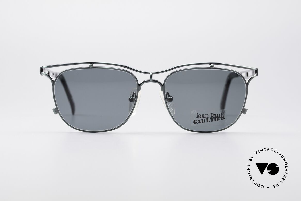 Jean Paul Gaultier 55-2178 90er Vintage Designerbrille, sehr edle 90er Designersonnenbrille von Gaultier, Passend für Herren und Damen