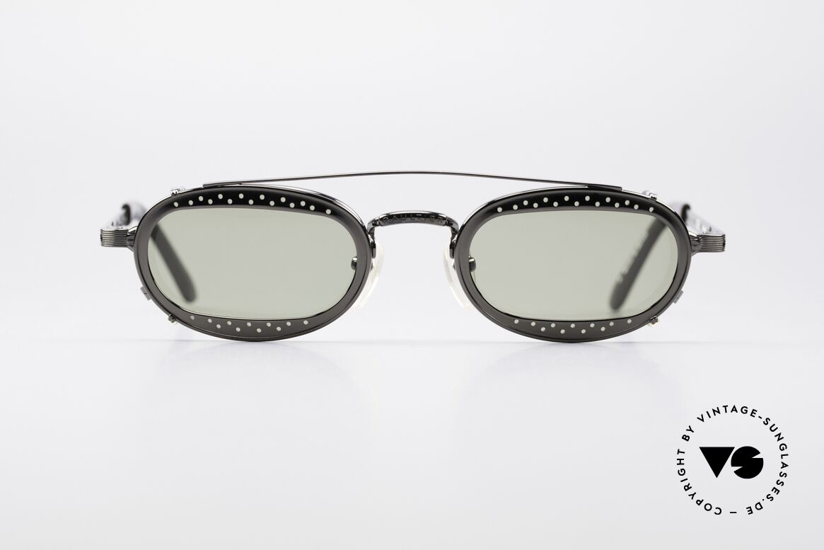 Jean Paul Gaultier 56-7116 Limitierte 98 Vintage Brille, limitierte Designersonnenbrille von Jean Paul Gaultier, Passend für Herren und Damen