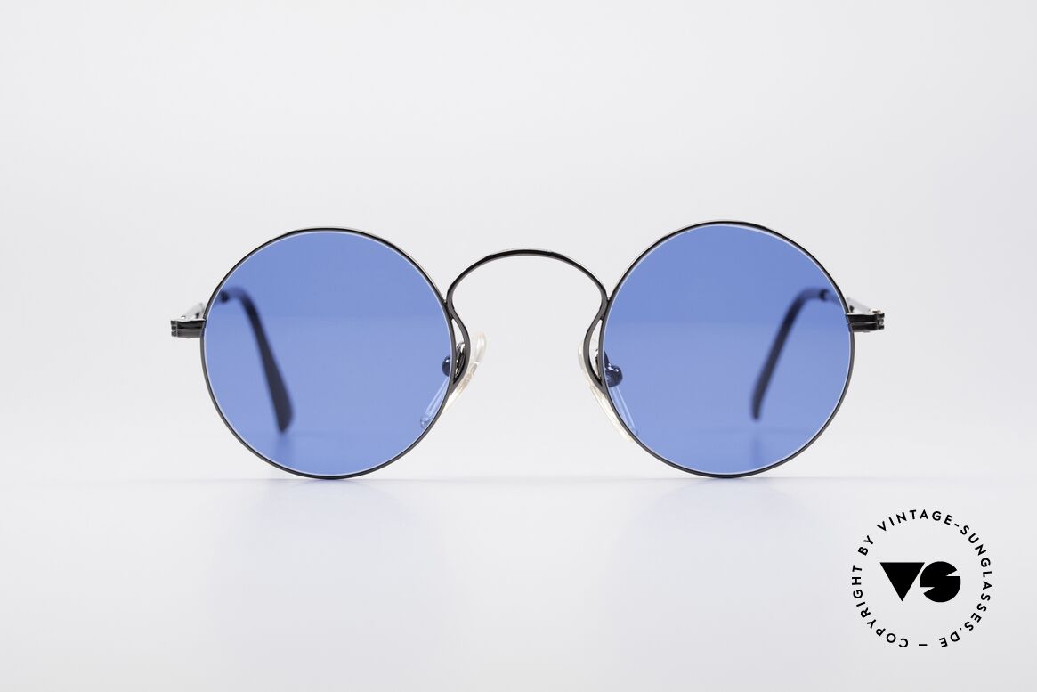 Jean Paul Gaultier 55-0172 Runde 90er Sonnenbrille, Designerbrille von Jean Paul Gaultier von ca. 1994, Passend für Herren und Damen