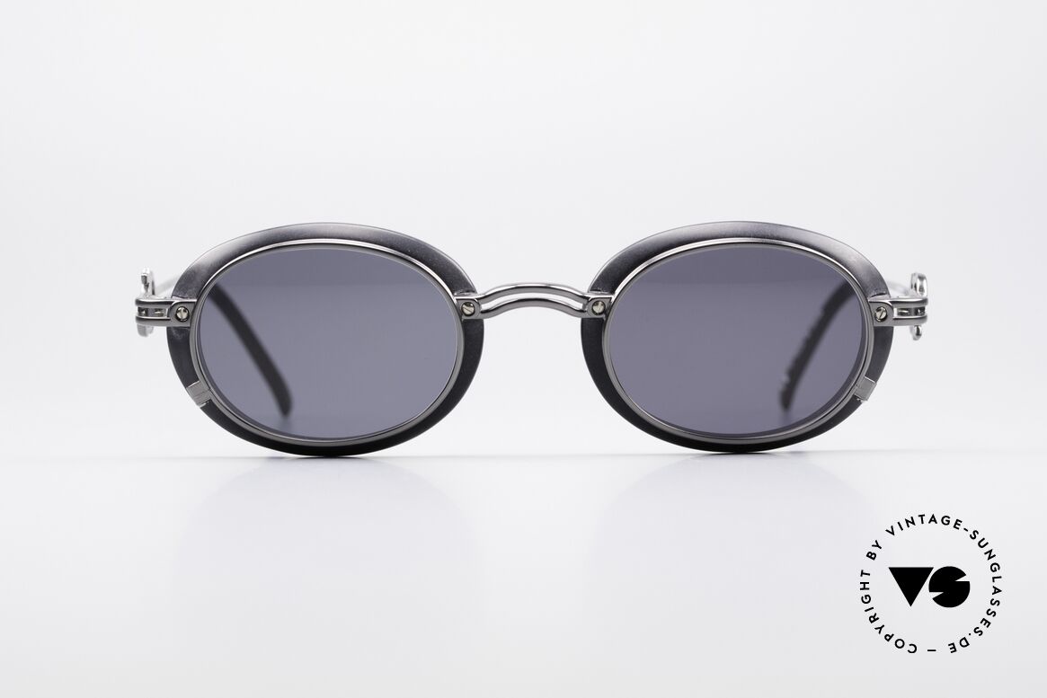 Jean Paul Gaultier 58-5201 Rare Steampunk Brille, extravagante Jean P. GAULTIER vintage Sonnenbrille, Passend für Herren und Damen