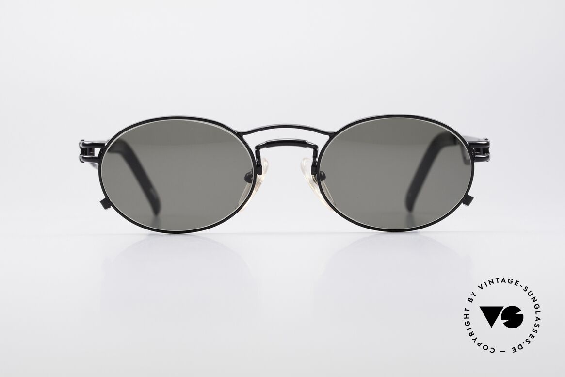 Jean Paul Gaultier 56-3173 Ovale Vintage Sonnenbrille, ovale vintage Jean Paul GAULTIER Sonnenbrille von 1995, Passend für Herren und Damen