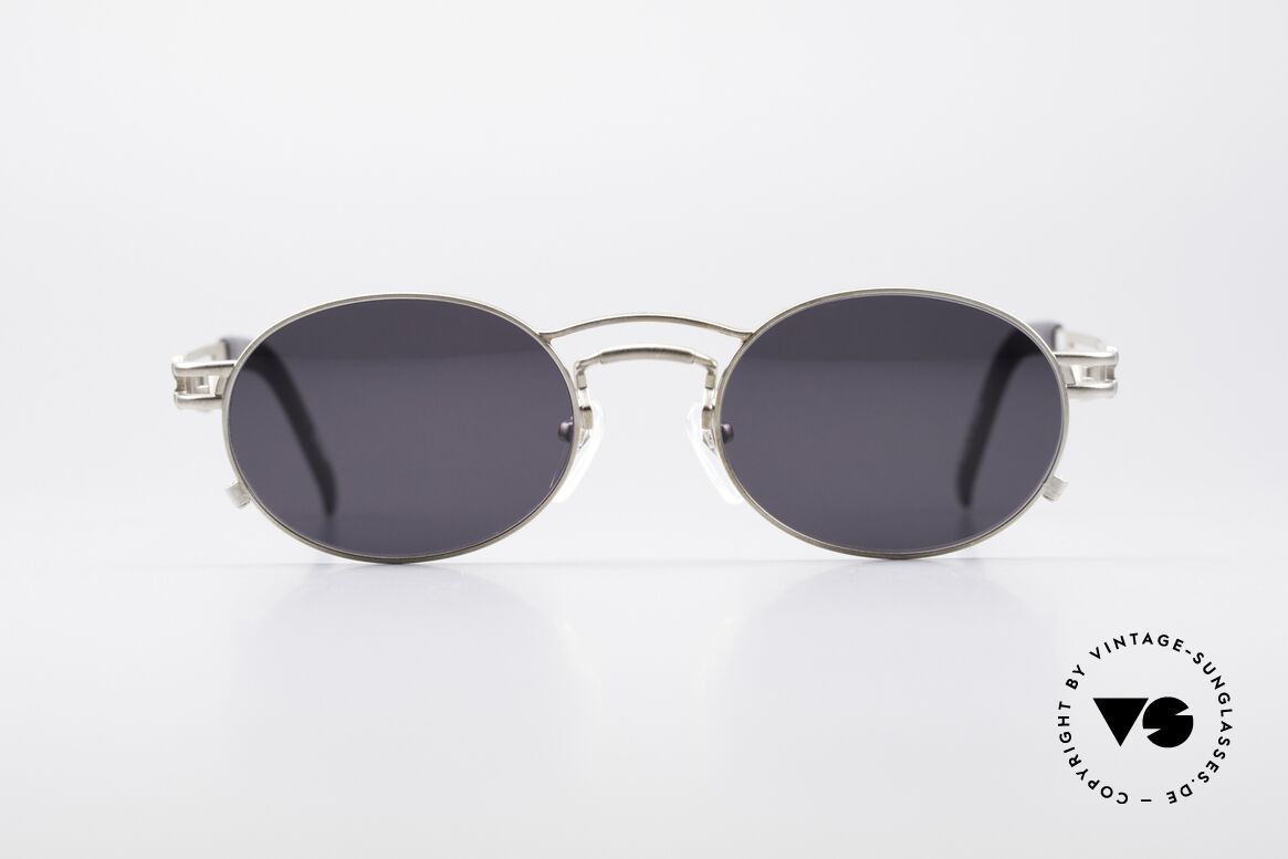 Jean Paul Gaultier 56-3173 Ovale Designer Sonnenbrille, ovale vintage Jean Paul GAULTIER Sonnenbrille von 1995, Passend für Herren und Damen