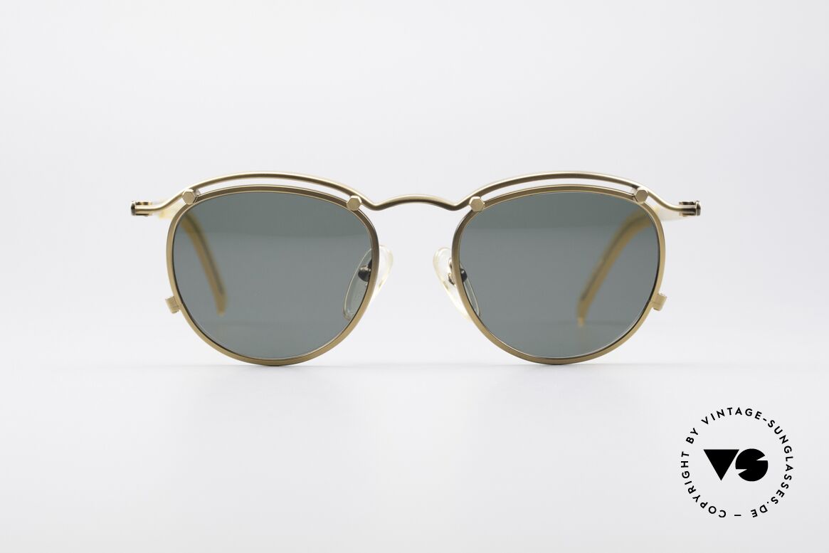 Jean Paul Gaultier 56-1174 Steampunk Panto Fassung, 90er Jahre Designer-Brille von Jean Paul GAULTIER, Passend für Herren und Damen