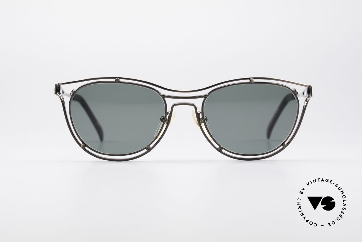 Jean Paul Gaultier 56-2176 Rare Designer Sonnenbrille, spektakuläre Jean Paul GAULTIER Designer-Brille, Passend für Herren und Damen