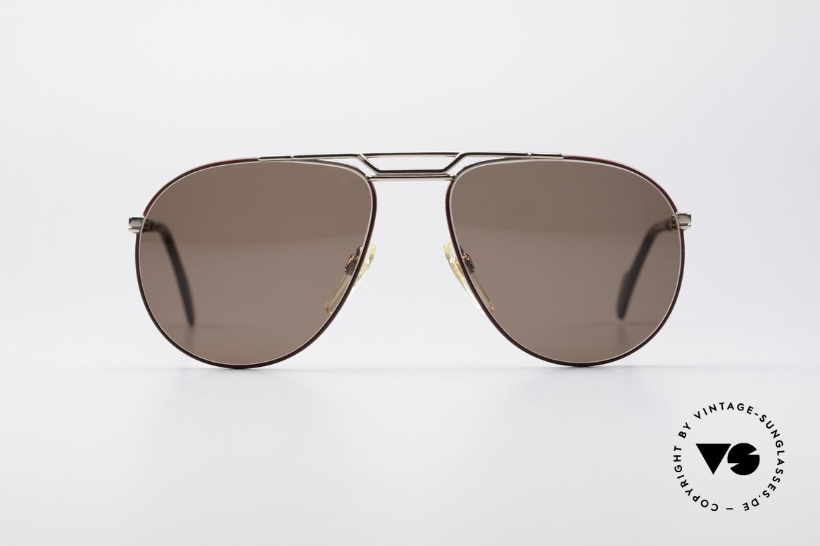 Metzler 0876 80er Aviator Sonnenbrille, alte Metzler Pilotensonnenbrille aus dem Jahre 1986, Passend für Herren