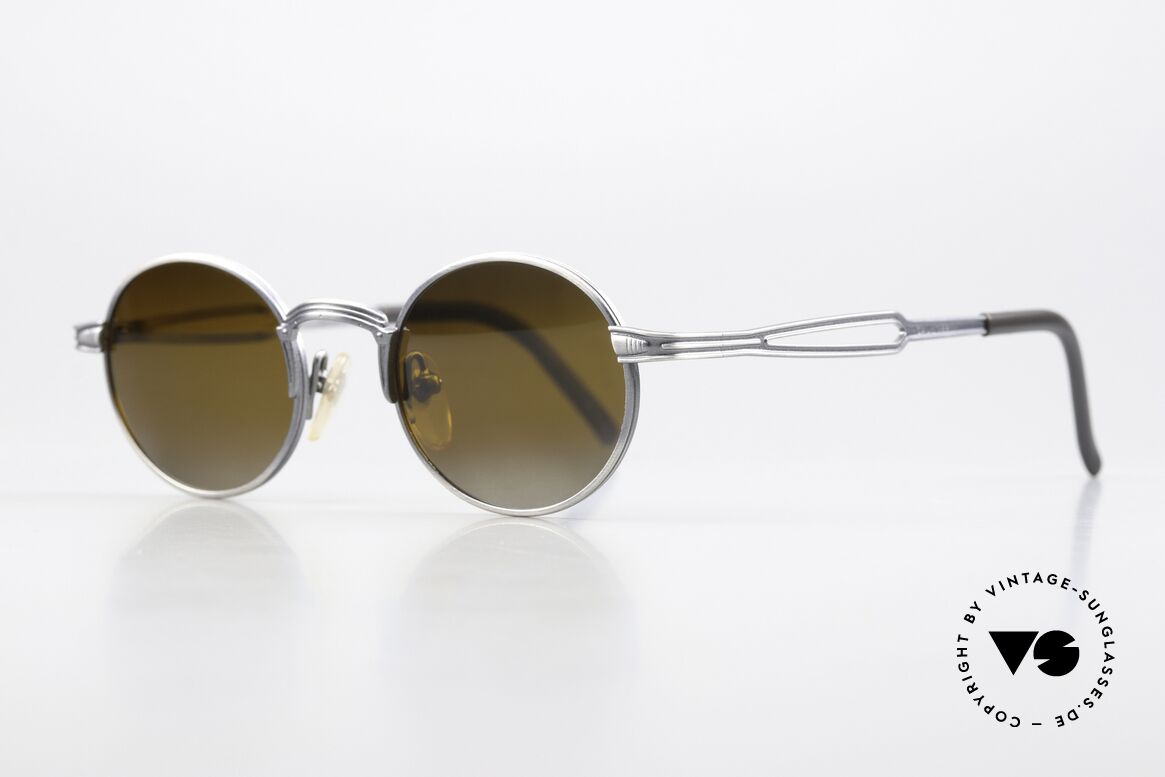 Jean Paul Gaultier 55-7107 Verspiegelte Verlaufsgläser, Sonnengläser: 'double gradient mirrored' (100% UV), Passend für Herren und Damen