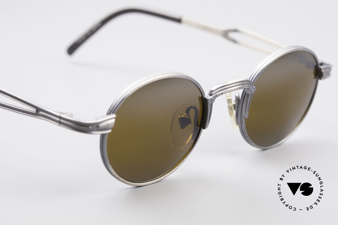 Jean Paul Gaultier 55-7107 Verspiegelte Verlaufsgläser, unbenutzt (wie alle unsere vintage GAULTIER Brillen), Passend für Herren und Damen