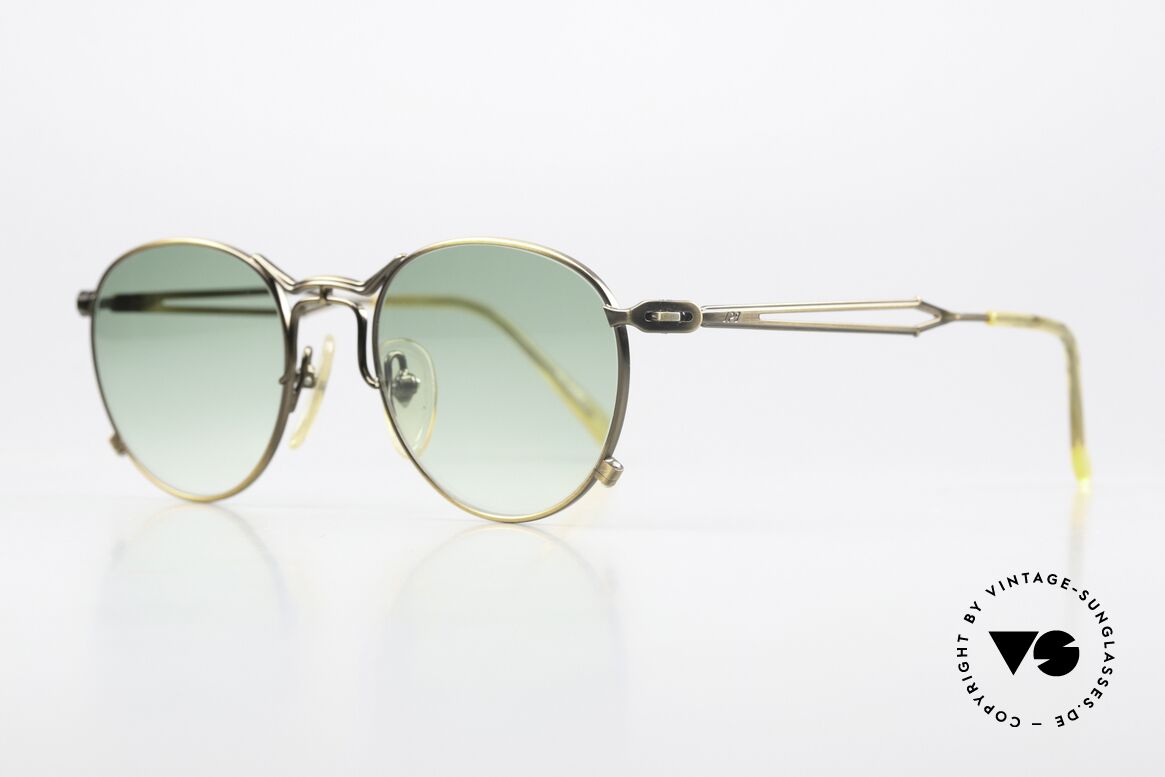 Jean Paul Gaultier 55-2177 True Vintage In Smoke Gold, von JPG auch genannt: "gebranntes Gold" / Antik-Gold, Passend für Herren und Damen