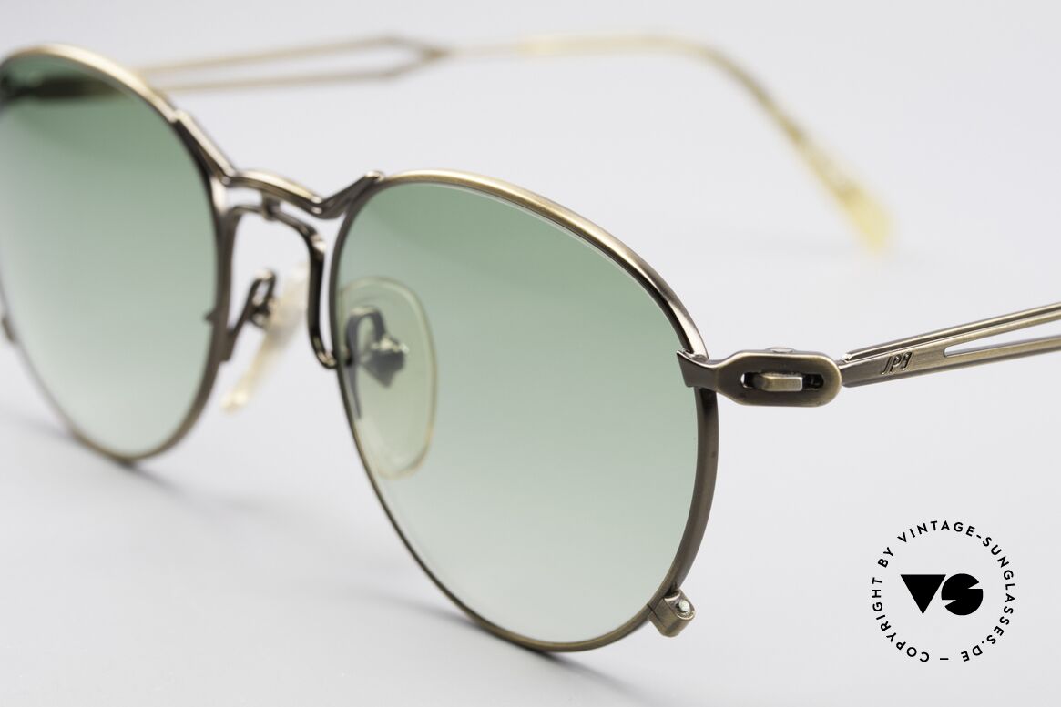 Jean Paul Gaultier 55-2177 True Vintage No Retro Brille, mit eleganten Sonnengläsern in grün-Verlauf; 100% UV, Passend für Herren und Damen