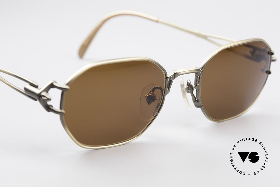Jean Paul Gaultier 55-6106 90er Designer Sonnenbrille, nie getragen (wie alle unsere alten JPG Sonnenbrillen), Passend für Herren und Damen