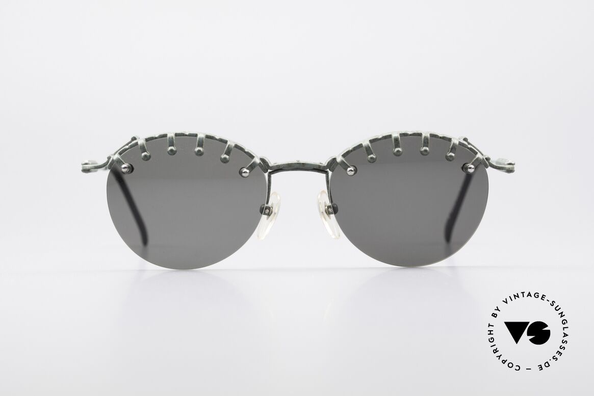 Jean Paul Gaultier 56-5103 Rihanna Vintage Brille, typisch einfallsreiche Jean Paul GAULTIER Brille, Passend für Damen