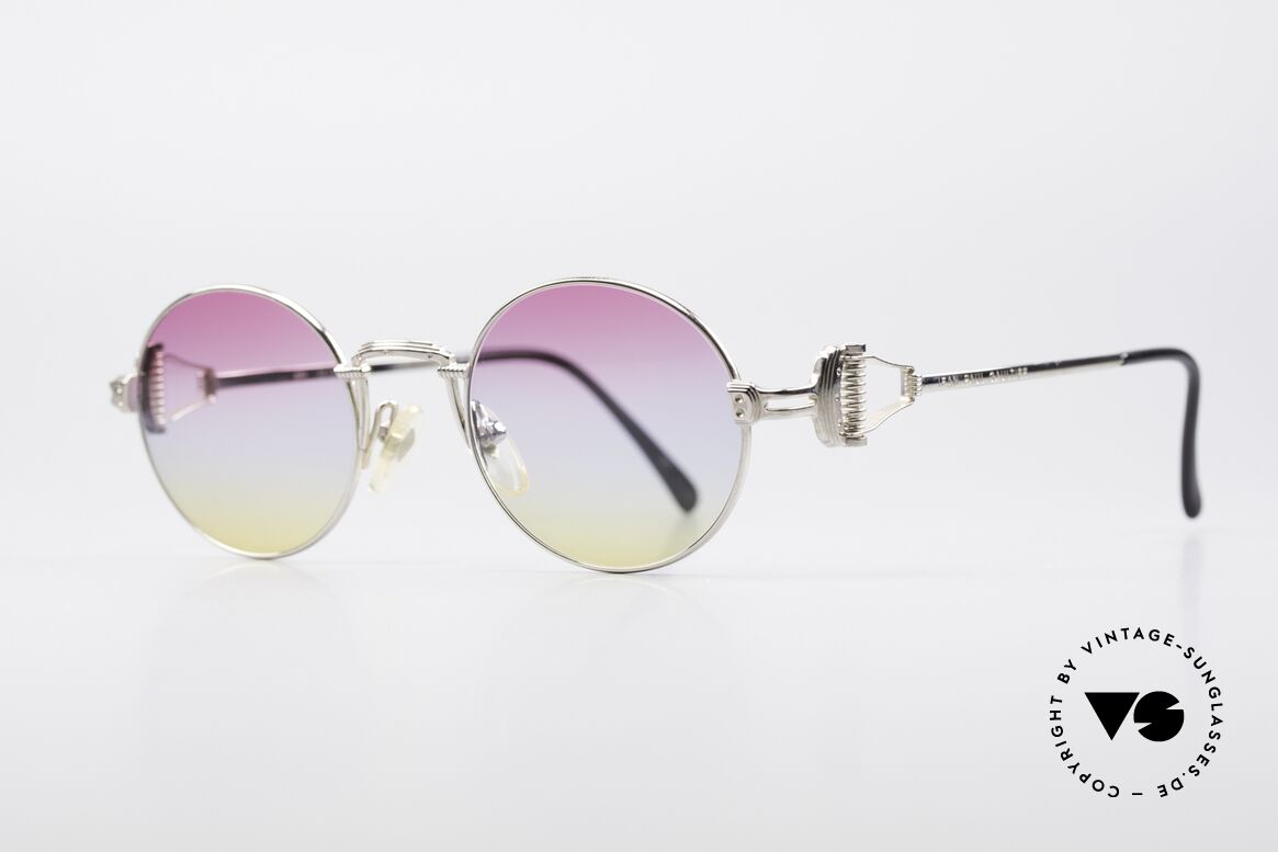 Jean Paul Gaultier 55-5106 Designer Vintage Brille, heutzutage auch oft als "Steampunk Brille" bezeichnet, Passend für Herren und Damen