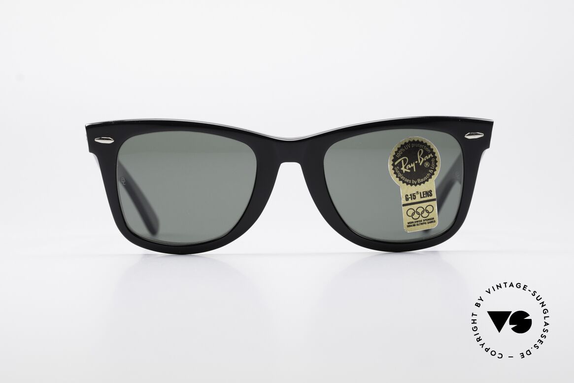 Ray Ban Wayfarer I Blues Brothers Sonnenbrille, Wayfarer USA Brille - die Legende von RAY-BAN, Passend für Herren und Damen Ray Ban Wayfarer I Blues Brothers Sonnenbrille, Wayfarer USA Brille - die Legende von RAY-BAN, Passend für Herren und Damen