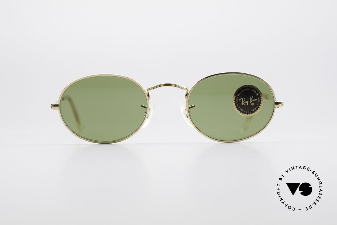 Ray Ban Classic Style I Ovale B&L USA Sonnenbrille, Modell aus der Exclusive Collection von RAY-BAN, Passend für Herren und Damen