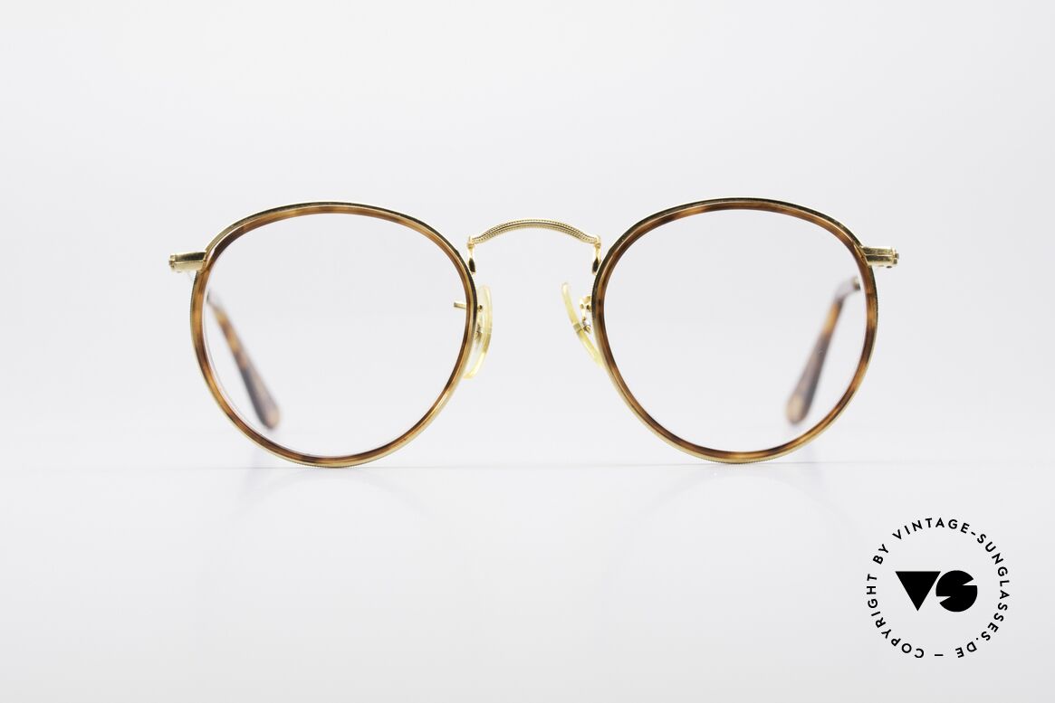 Ray Ban Round Metal 47 Kleine USA Vintage Brille, kleine runde vintage Brille von Ray-Ban B&L, USA, Passend für Herren und Damen