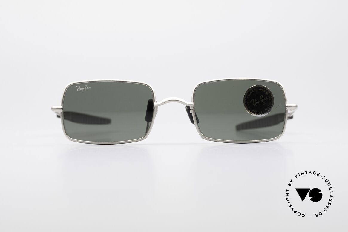 Ray Ban Orbs 6 Base Square B&L USA Sport Sonnenbrille, futuristische Sportbrille von Ray Ban - perfekter Sitz, Passend für Herren