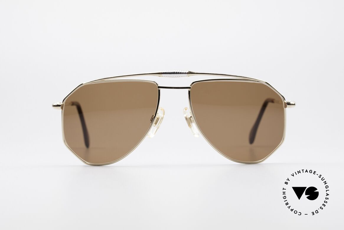 Zollitsch Cadre 120 Medium 80er Sonnenbrille, vintage Zollitsch Sonnenbrille aus den späten 1980ern, Passend für Herren