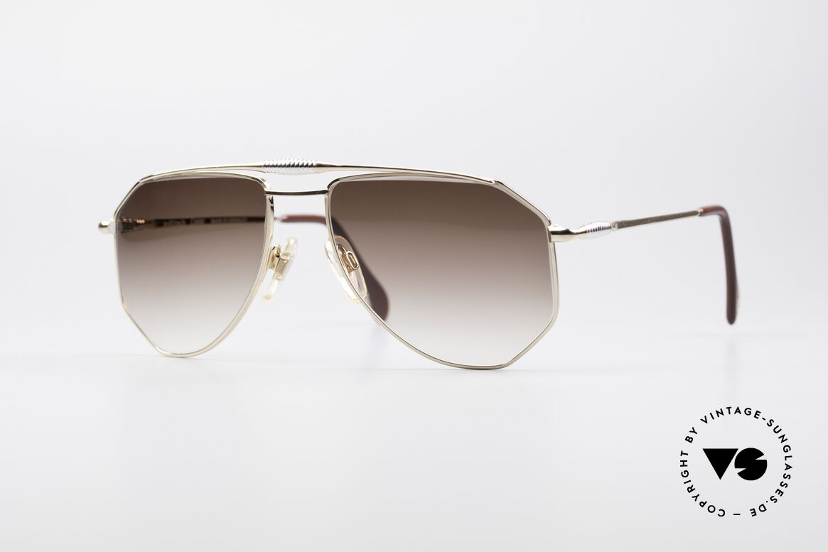 Zollitsch Cadre 120 Medium 80er Vintage Brille, vintage Zollitsch Sonnenbrille aus den späten 1980ern, Passend für Herren