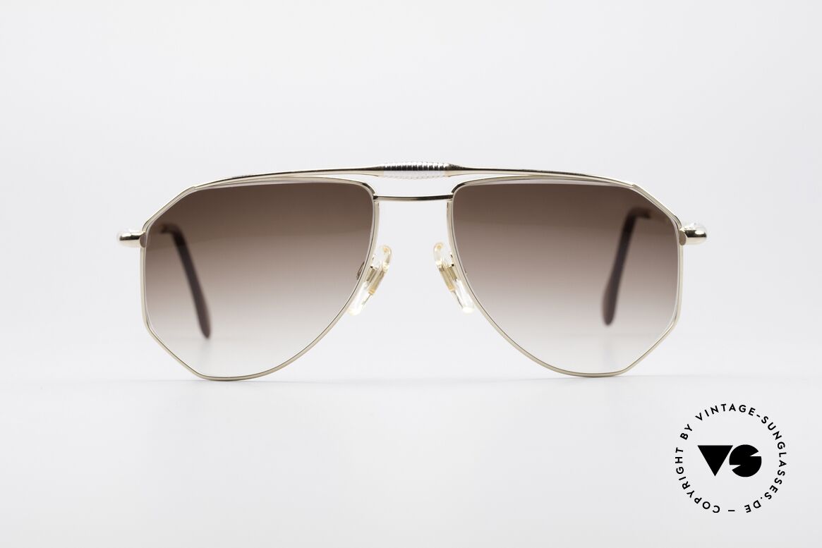 Zollitsch Cadre 120 Medium 80er Vintage Brille, markantes Herren-Modell in herausragender Qualität, Passend für Herren