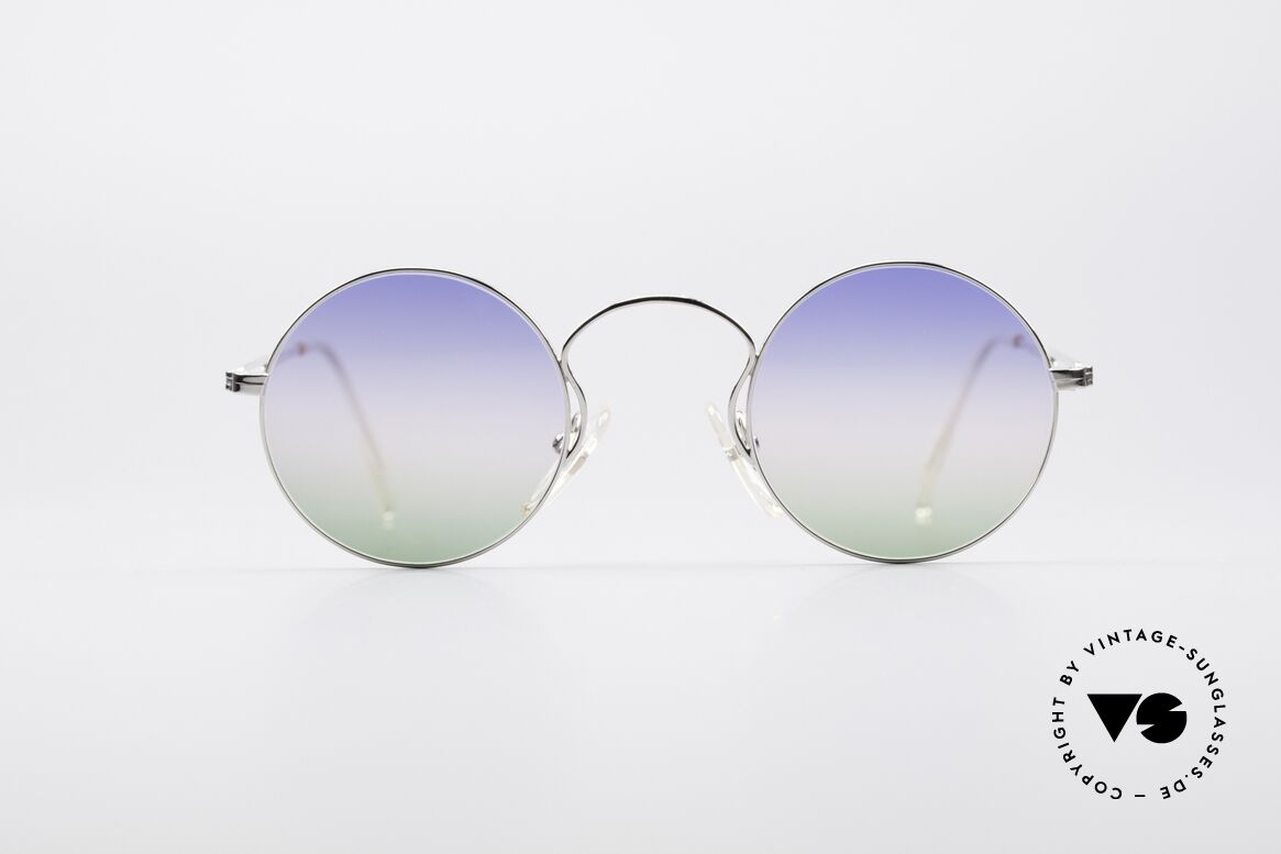 Jean Paul Gaultier 55-0172 Runde Designer Sonnenbrille, Designerbrille von Jean Paul Gaultier von ca. 1994, Passend für Herren und Damen