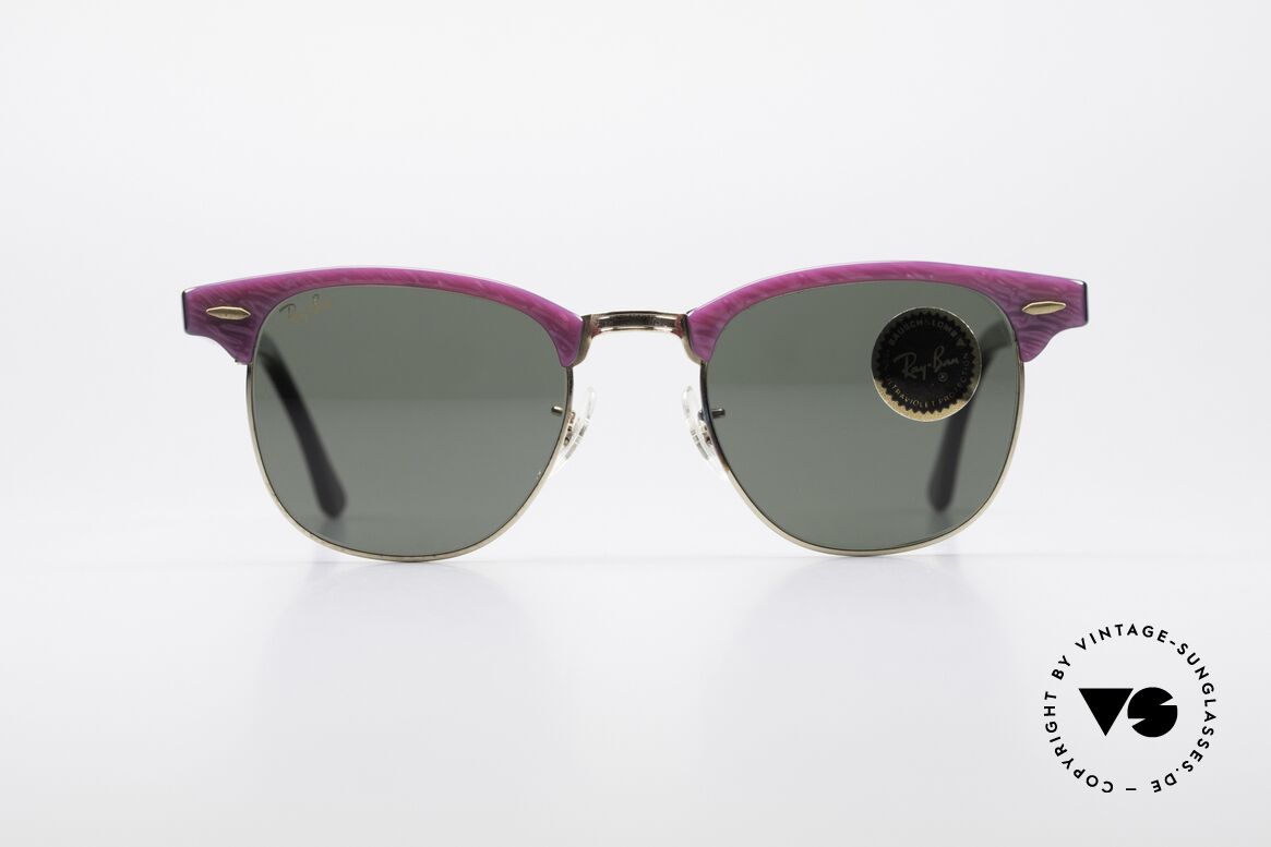 Ray Ban Clubmaster Bausch & Lomb USA Brille, originales 1980er Jahre Modell von Ray-Ban, B&L, Passend für Damen Ray Ban Clubmaster Bausch & Lomb USA Brille, originales 1980er Jahre Modell von Ray-Ban, B&L, Passend für Damen