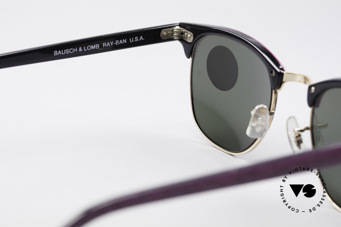 Ray Ban Clubmaster Bausch & Lomb USA Brille, ungetragen (wie alle unsere alten Ray Ban Brillen), Passend für Damen