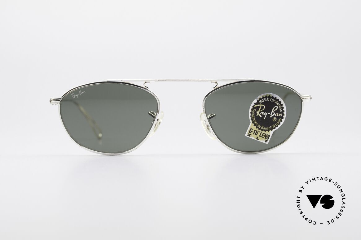 Ray Ban Modified Aviator Vintage B&L USA Brille, RAY-BAN Sonnenbrille der 'Vintage Metal Collection', Passend für Herren und Damen