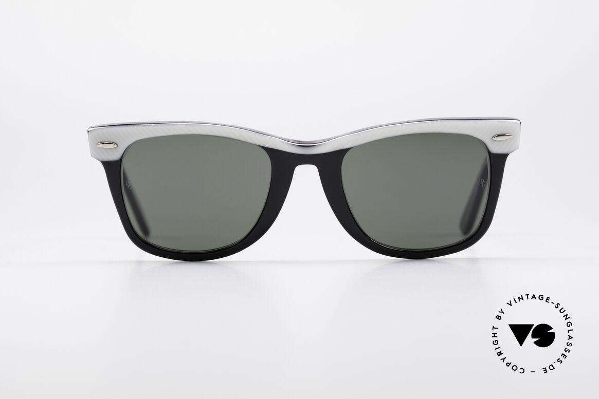 Ray Ban Wayfarer I 80er USA B&L Sonnenbrille, Wayfarer: der absolute Sonnenbrillenklassiker, Passend für Herren und Damen Ray Ban Wayfarer I 80er USA B&L Sonnenbrille, Wayfarer: der absolute Sonnenbrillenklassiker, Passend für Herren und Damen