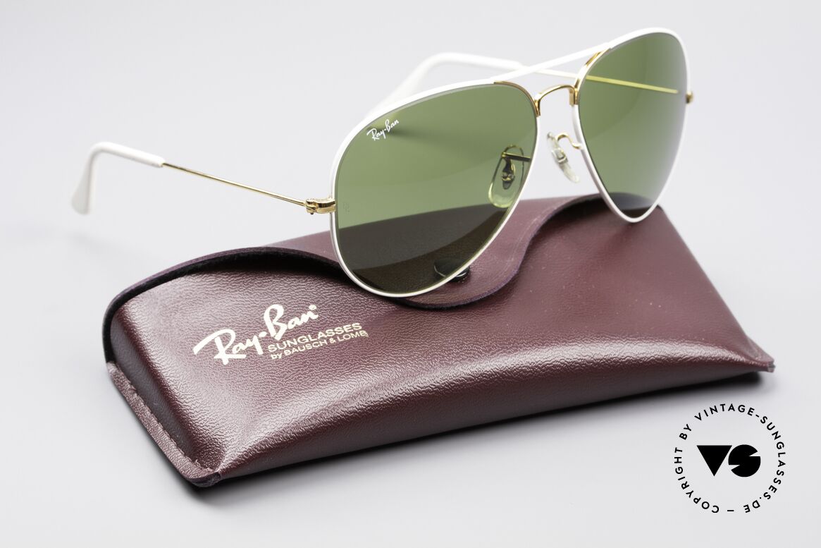 Ray Ban Large Metal II Flying Colors Limited Edition, kostbares Sammlerstück in Top-Qualität (inkl. Etui), Passend für Herren